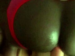 contrast the gay dom top dominating the fat booty bottom in bareback interracial action until he cums