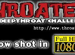 She delivers an intense blowjob with full commitment