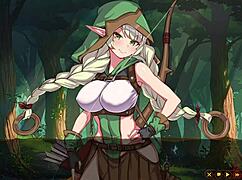 elves impregnated in fantasy hentai game part three