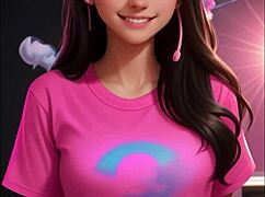 AI Generated Mona Character Art