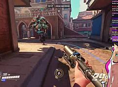 Vtuber Lewdneko Plays Overwatch And Receives Spanking Punishment