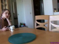 yo, check these big family tits getting worked over