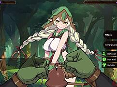 elves impregnated in fantasy hentai game part three