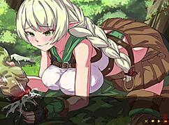 elves impregnated in fantasy hentai game part three
