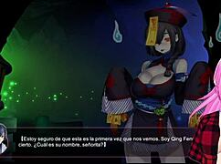 Mirror Reflections in 3D Cartoon Anime Game