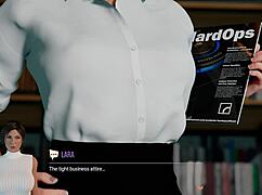 크로프트 어드벤처 플레이 파트 2, 욕망의 길 큰 젖 면도한 보지 몬스터 자지