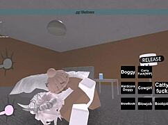 Watch this roblox-inspired riding session unfold