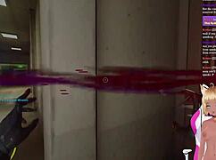 Vtuber Lewdneko Plays Overwatch And Receives Spanking Punishment