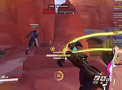 Vtuber Lewdneko Plays Overwatch And Receives Spanking Punishment