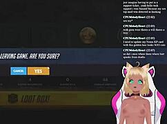 Vtuber Lewdneko Plays Overwatch And Receives Spanking Punishment
