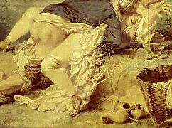 Vintage erotisk illustrasjon med retro anime-stil