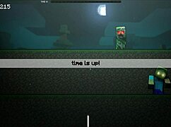 alex, your tight pussy gets double creampie in hornycraft