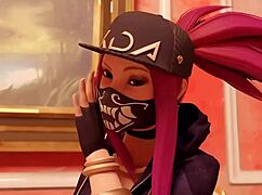 Yo, League of Legends K/DA team gets wild in gangbang action!