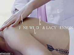 lacy lennon and jane the masseuse get wild after a failed massage session