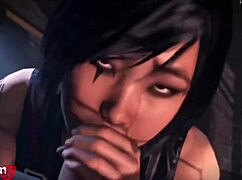 best 3d blowjob animation in wild cartoon style