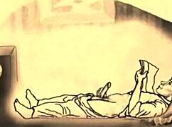 Βιντάζ ερωτικά ΣΧΕΔΙΑ φέρνουν ρετρό ζέστη. Σπάνια σκίτσα δείχνουν τριχωτά λεπτομέρειες σε κλασικό στυλ.