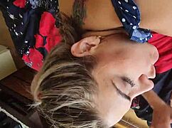 Adorable Twink Slave Licks Pussy After Taboo Bdsm Session With Short-Haired Couple