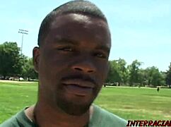 Rio Dances On Big Black Cock