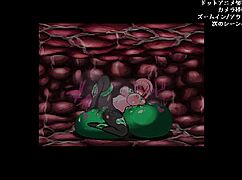 arena of sacrifice scenes unfold in animated chaos