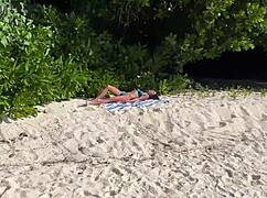 PISSED ON Girl at Public Beach - Total Shock