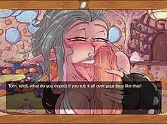 эй, глянь на сырой анал в магии общежития 2 эп 3 😈