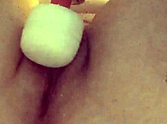 Blindfolded Wife in Submissive Play