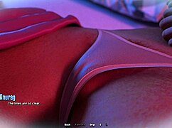 My big ass stepsister tries to seduce me during our movie night in 3d hentai