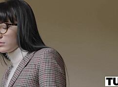 tushy tutor disciplines with deep anal pounding in doggystyle