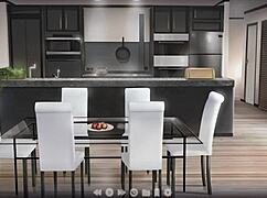 Stepsister blowjob swallows all cum!