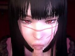 Chainsaw Man in Wild 3D Hentai with Chained Bondage Action