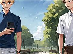 거대한 가슴의 동급생을 집에 데려와 격렬한 3D 헨타이 액션