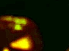 Sexy devil, hot wax on big clit and nipples!