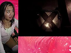 Tetek gede Chiku kejar aku di game hentai ini