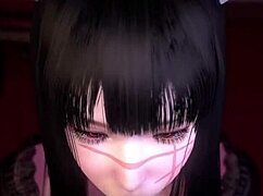 Chainsaw Man in Wild 3D Hentai with Chained Bondage Action