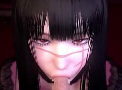 Chainsaw Man in Wild 3D Hentai with Chained Bondage Action