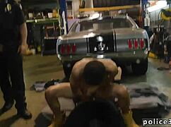 Young asian boy discovers first gay sex romped by police officers in intense encounter