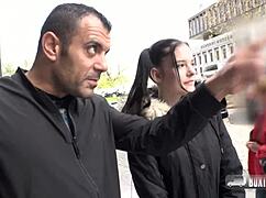 hey anie darling, wanna get naughty after this public massage on the street?