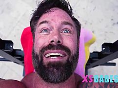 tiny girlfriend lifted like dumbbells. her petite frame gets intense orgasmic thrills.