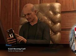 so, this sexy secretary with huge boobs works at the office, right? playful fox gets wild in anime roleplay