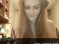 teen blonde couple gets wild with webcam sex session fun