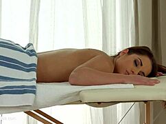 asian girls seduce each other with sensual muff diving and fingering. erotic lesbian love with pussykat.