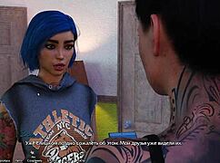 Дива игра в Being a Dik Епизод 3 с публично чукане в задника