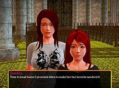 My new family explores redhead milf adventures