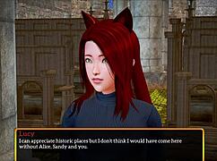 My new family explores redhead milf adventures