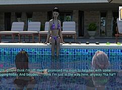 a wife and stepmother caught in wild 3d cartoon drama