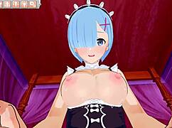 Experience intense POV action with Rem in this 3D hentai anime game on ujizz.xxx