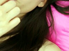 radiant brunette, oops i mean, shows her flawless body to her father-in-law, so hot