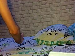 An amateur twink gets his ass fucked in a gay anal session.