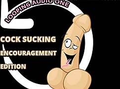 cock sucking encouragement shared in a private moment