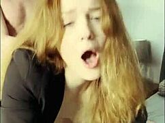 busty redhead milf cheats, gets fucked hard in rough doggystyle